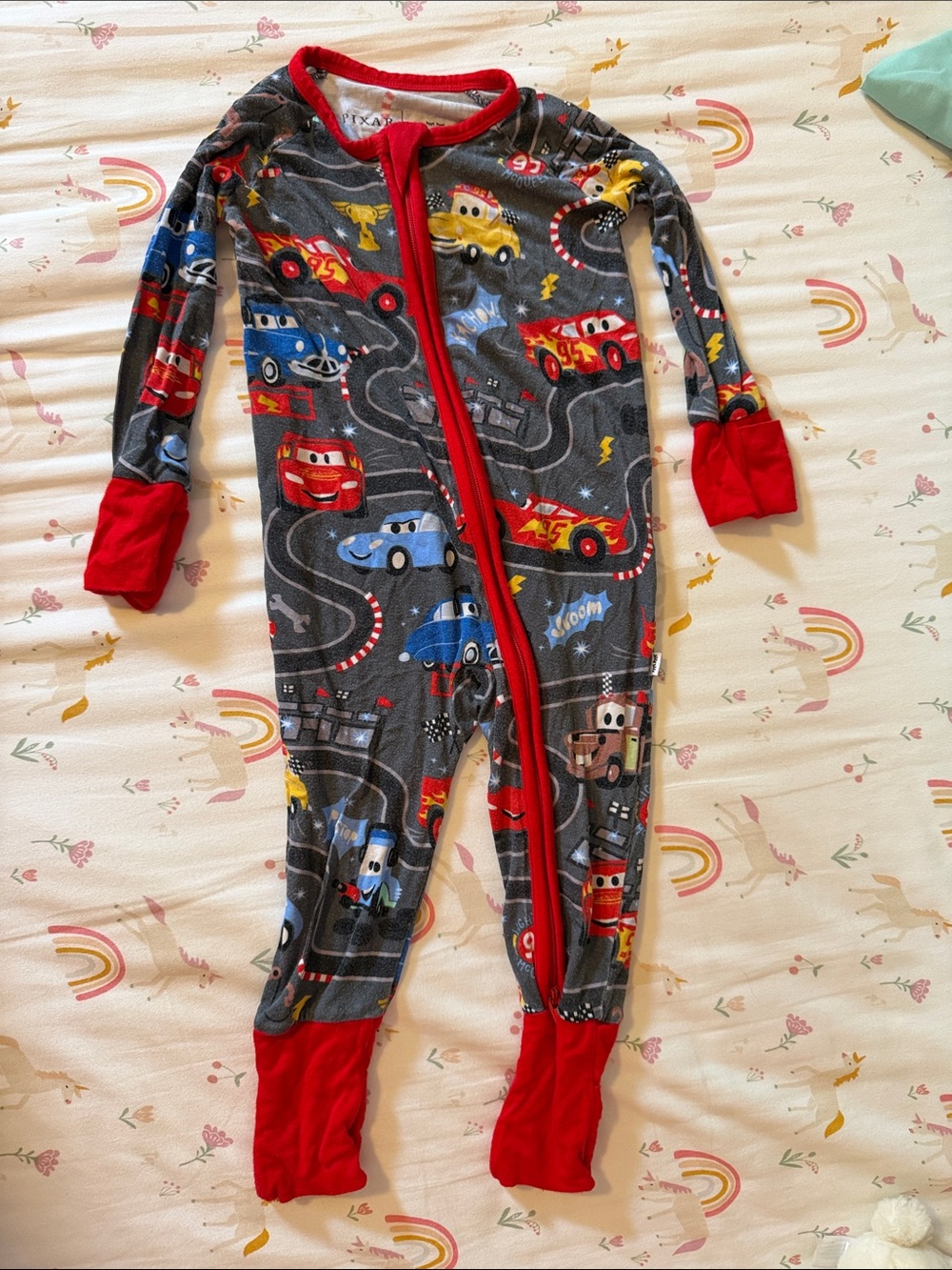 Little Sleepies Cars Pixar Zippy Pajamas
